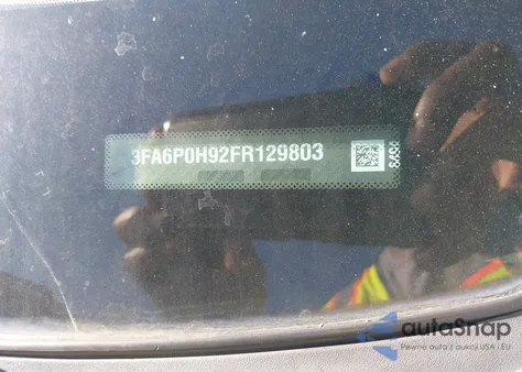 2015 Ford Fusion Se из США, поврежденный, VIN 3FA6P0H92FR129803